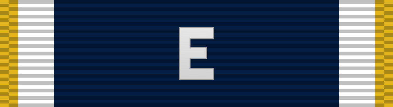 Navy “E” Ribbon